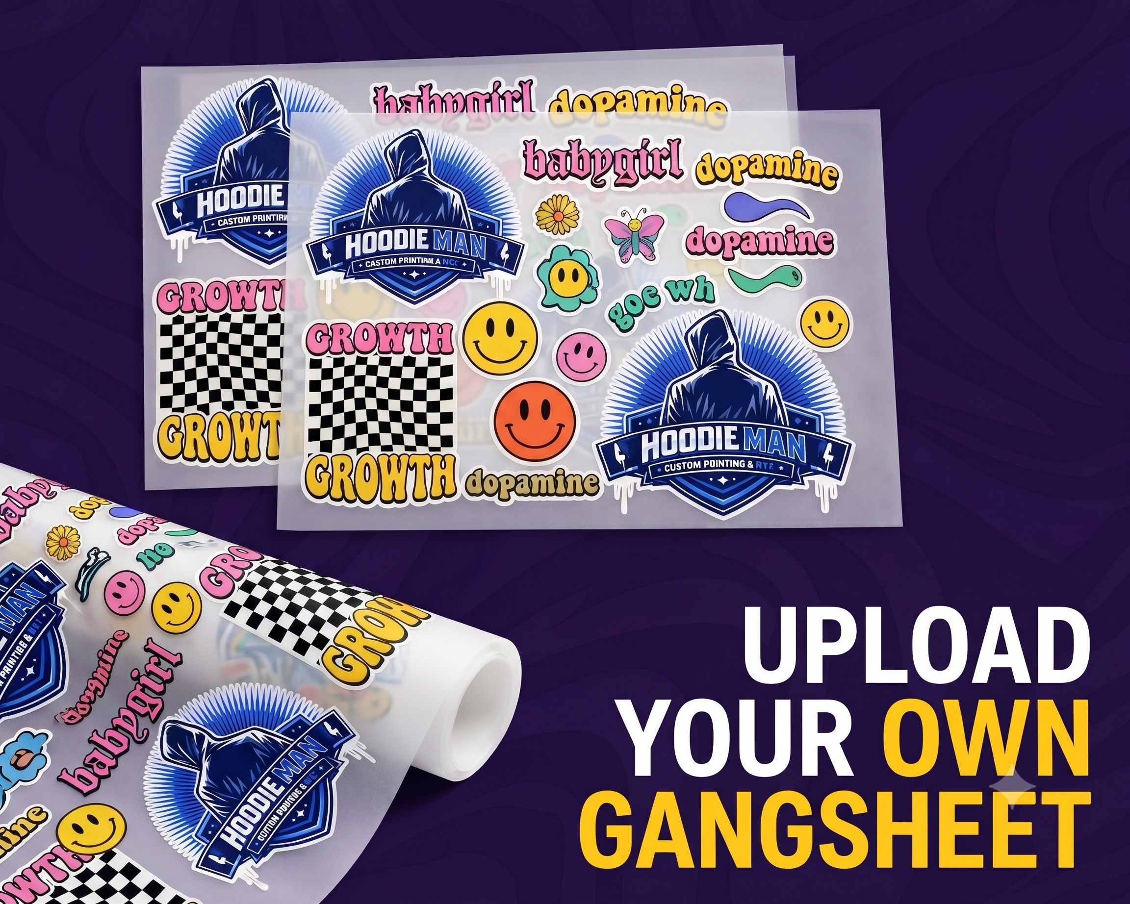 Upload Your Own Gang Sheet