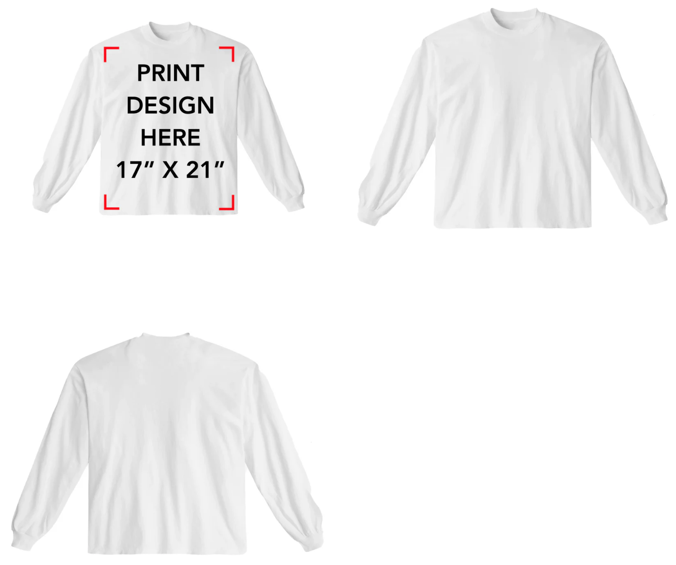 SHAKAWEAR WHITE LONGSLEEVE