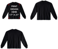 SHAKAWEAR BLACK LONGSLEEVE